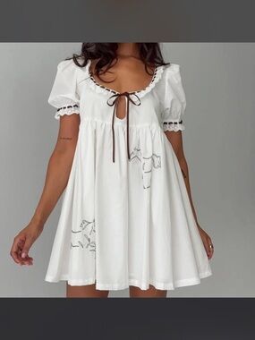 Princess Polly Horse Babydoll Dress